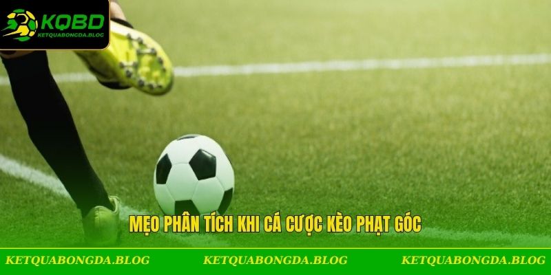 Mẹo phân tích khi cá cược kèo phạt góc