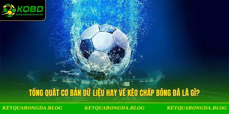 Tổng quát cơ bản dữ liệu hay về kèo chấp bóng đá là gì?